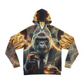 Lost Soul Silverback Gorilla Smoking Cigar Hoodie - 'Lost Soul' All-Over Print Fashion Hoodie