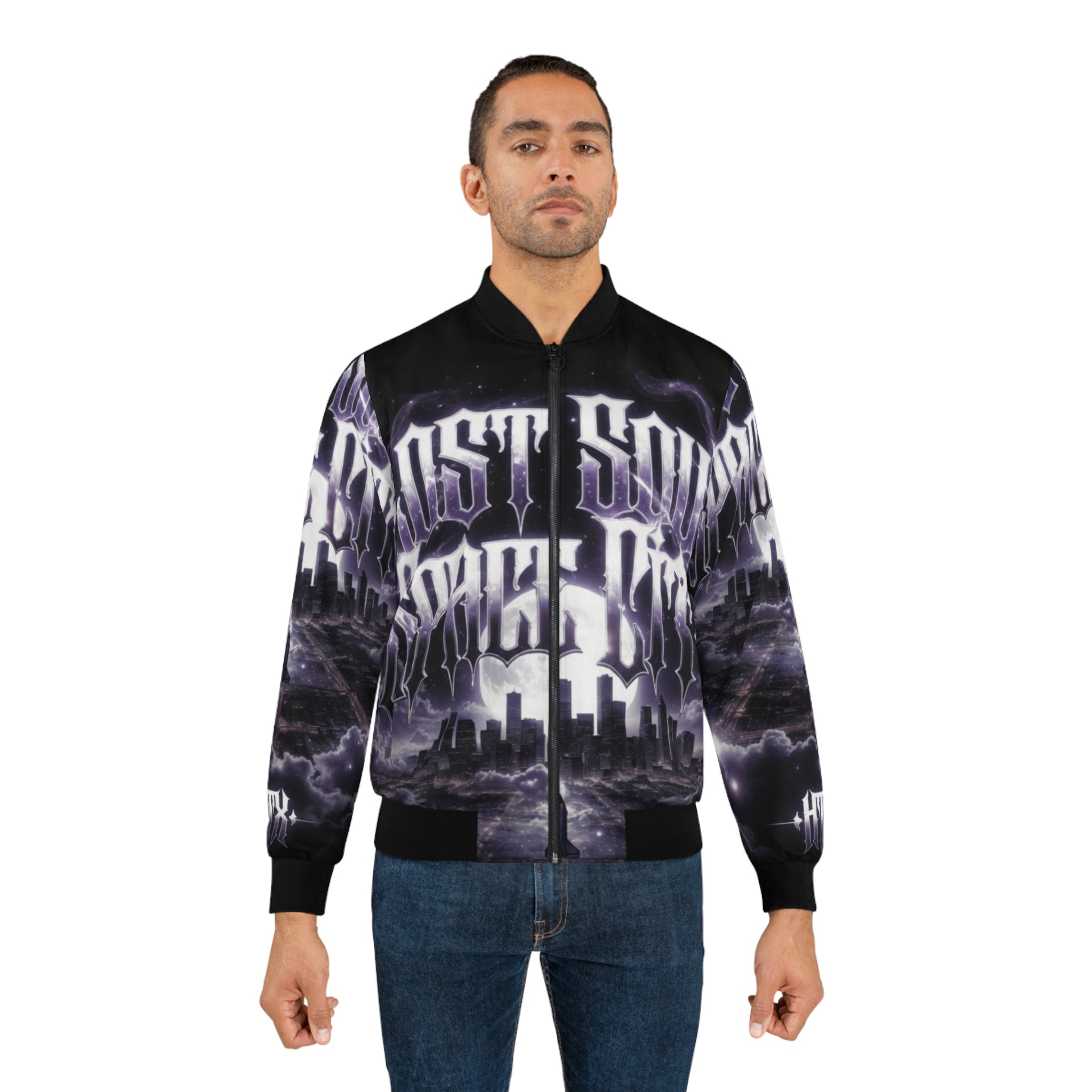 Lost Soul Skyline Bomber Jacket