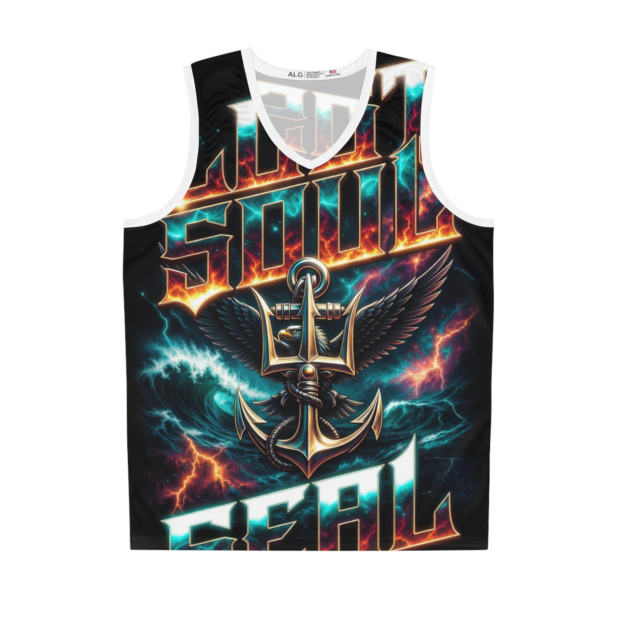 Lost Soul SEAL Graphic Basketball Jersey