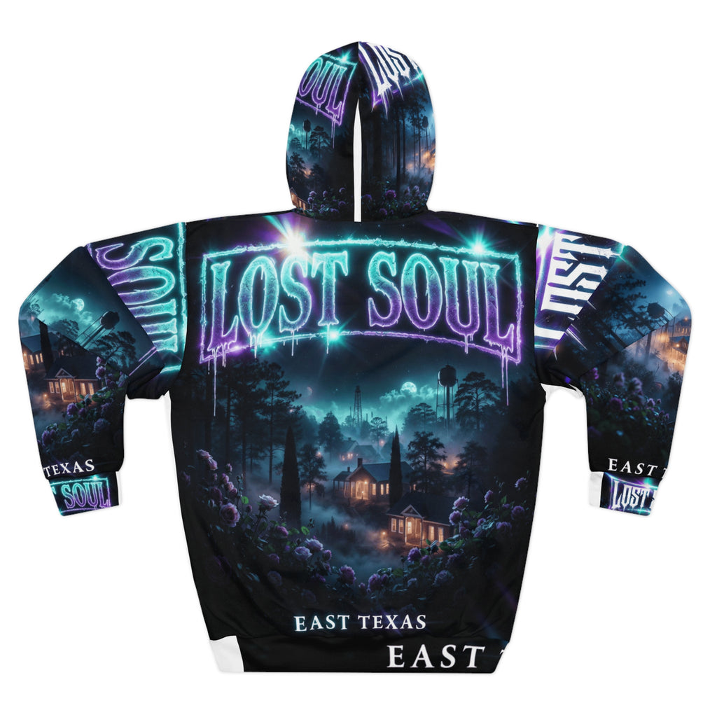 Lost Soul Hoodie — East Texas Nightscape All-Over Print