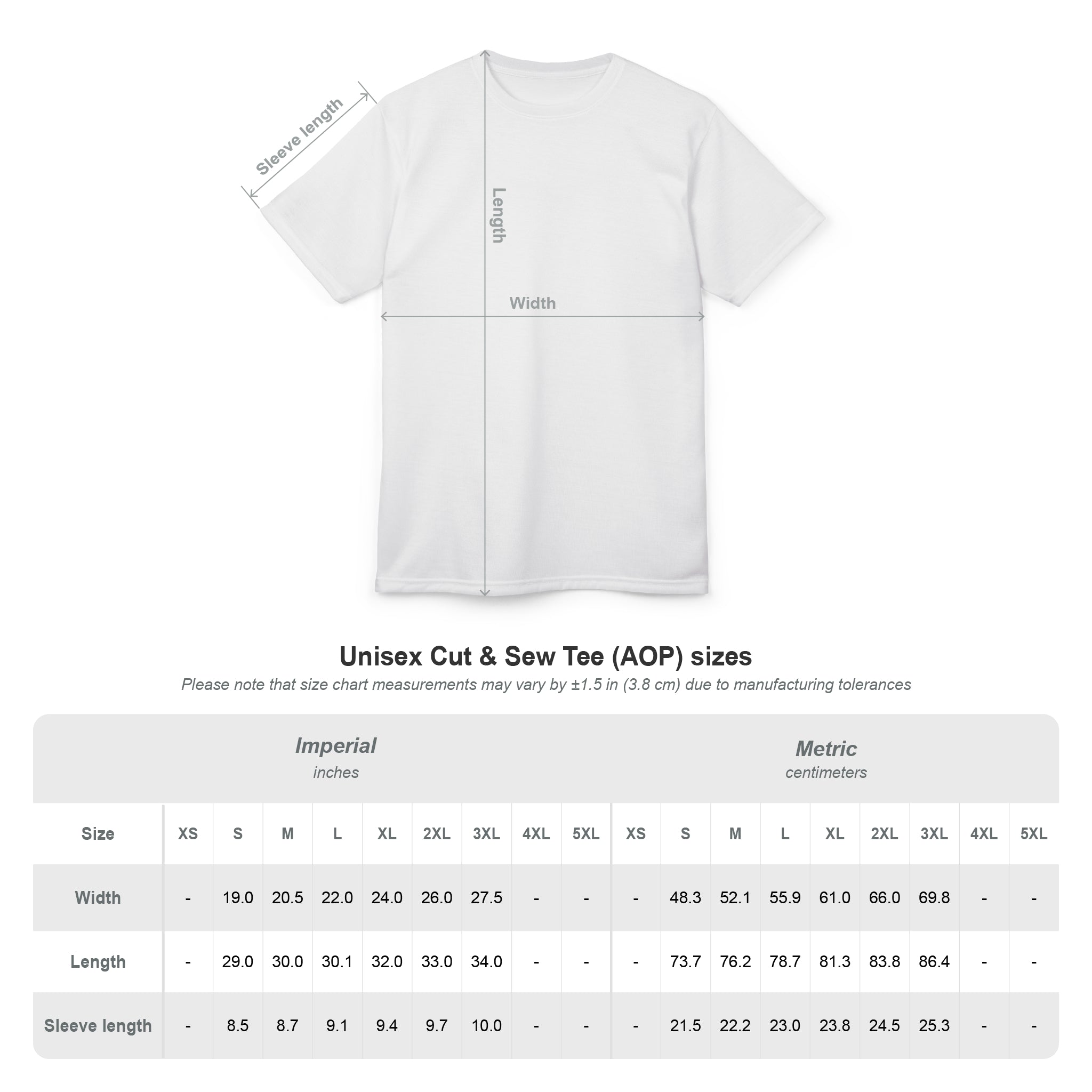 Lost Soul Dad Apocalyptic Cityscape All-Over Print Tee