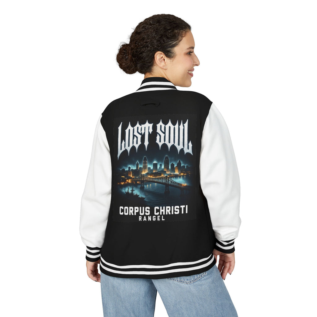 Letterman Jacket — Lost Soul Corpus Christi Vintage City Skyline