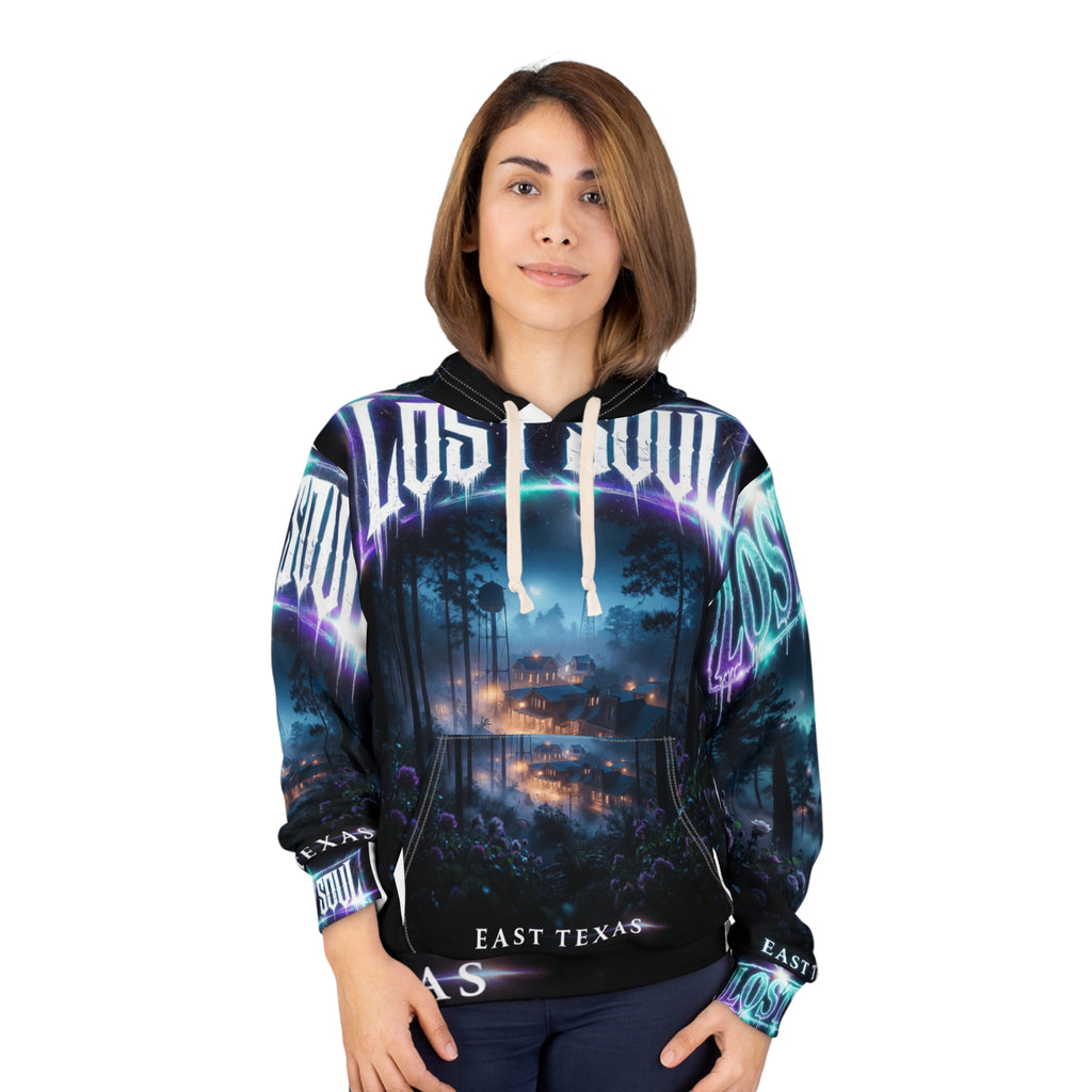 Lost Soul Hoodie — East Texas Nightscape All-Over Print