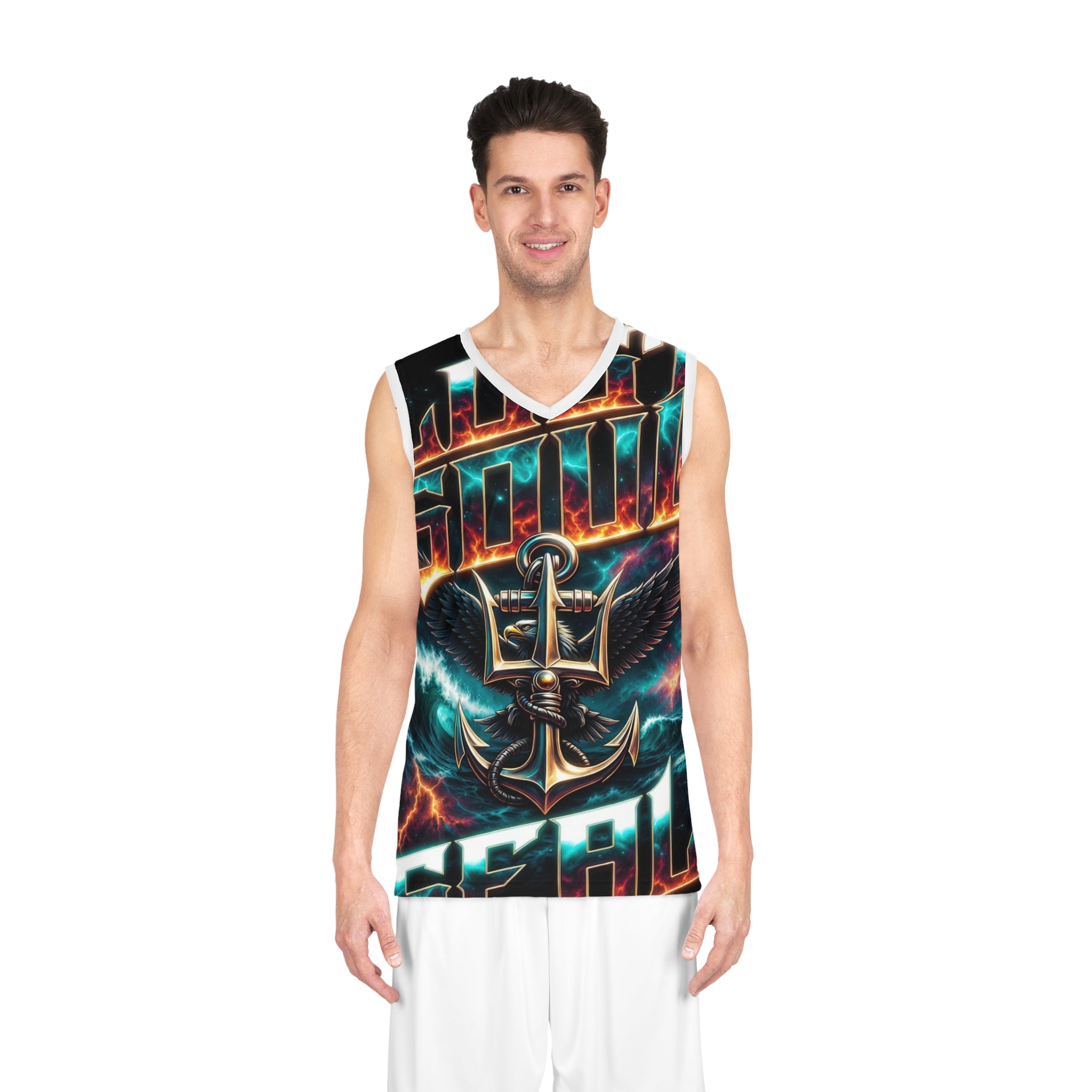 Lost Soul SEAL Graphic Basketball Jersey