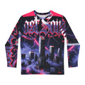 Lost Soul Storm City Graphic Long Sleeve Shirt — Gothic OKC Urban Skyline