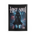 Lost Soul Wall Tapestry — Gothic Moody Urban Reaper Decor