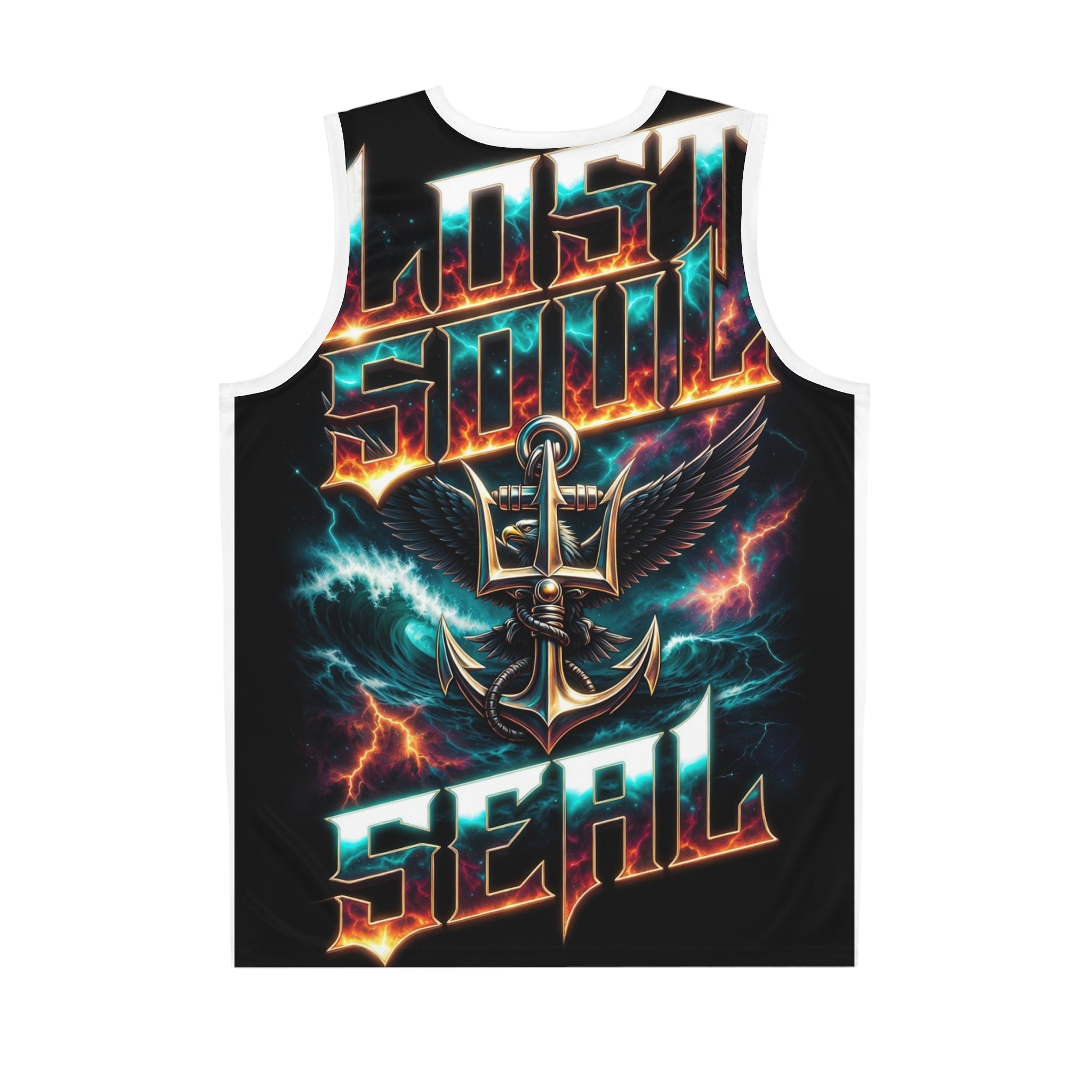 Lost Soul SEAL Graphic Basketball Jersey