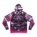 Lost Soul Galaxy Cityscape Hoodie — 'Lost Soul, Streets With' Pink & Purple All-Over Print